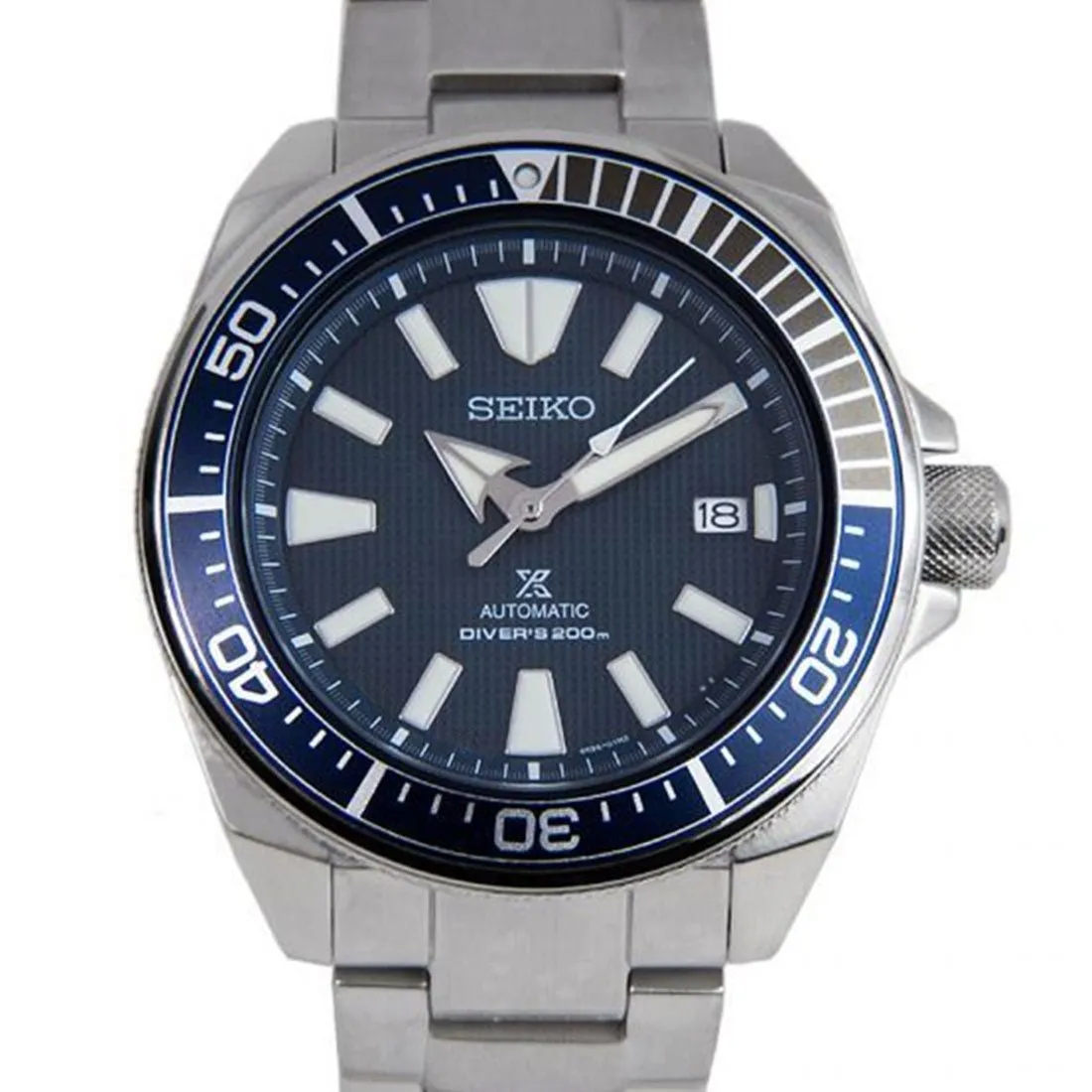 Seiko Prospex Samurai SRPB49K1 SRPB49 SRPB49K Blue Dial Watch