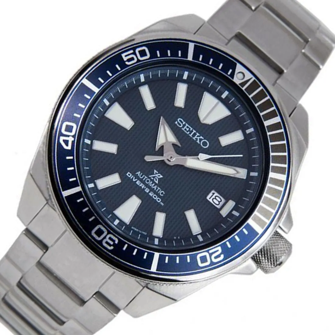 Seiko Prospex Samurai SRPB49K1 SRPB49 SRPB49K Blue Dial Watch