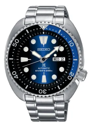 Seiko Prospex Turtle Diver's 200M Automatic Blue Sunburst Dial Men's Watch SRPC25K1