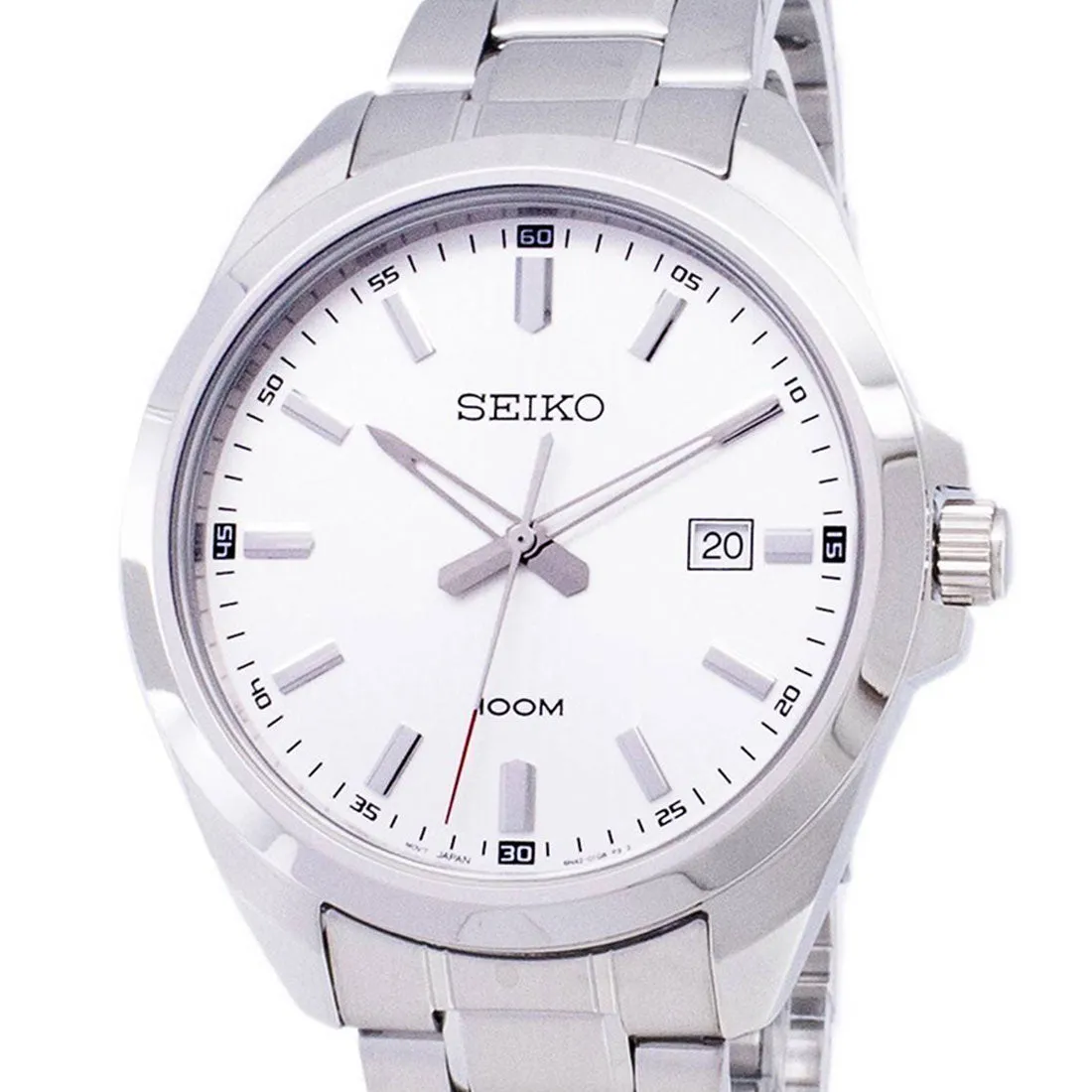 Seiko Quartz SUR273P1 SUR273 SUR273P Classic Stainless Steel Watch