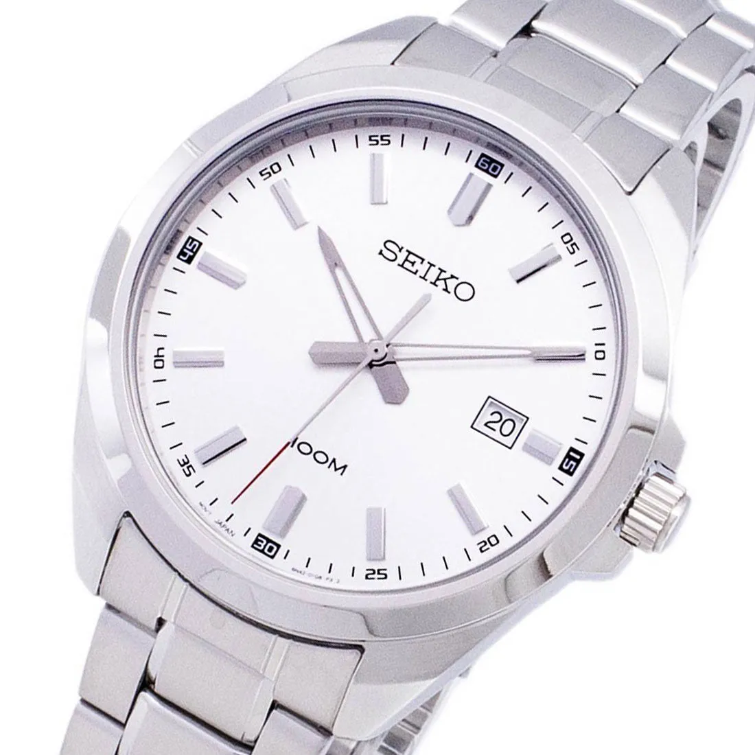 Seiko Quartz SUR273P1 SUR273 SUR273P Classic Stainless Steel Watch