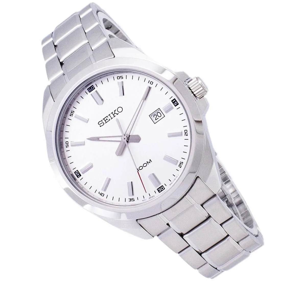 Seiko Quartz SUR273P1 SUR273 SUR273P Classic Stainless Steel Watch