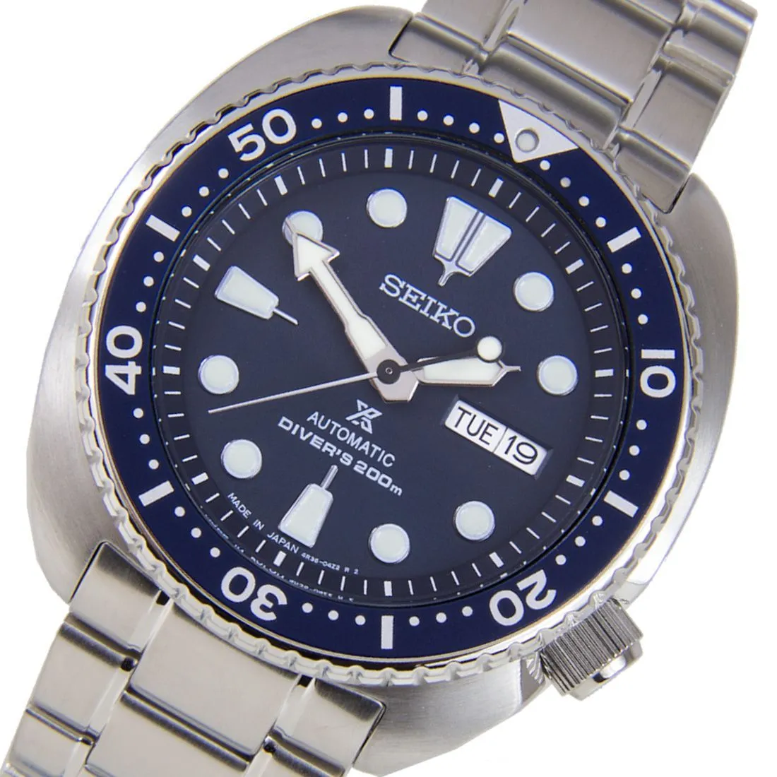 Seiko Turtle Prospex SRP773J1 SRP773 SRP773J Blue Dial Japan Mechanical Dive Watch