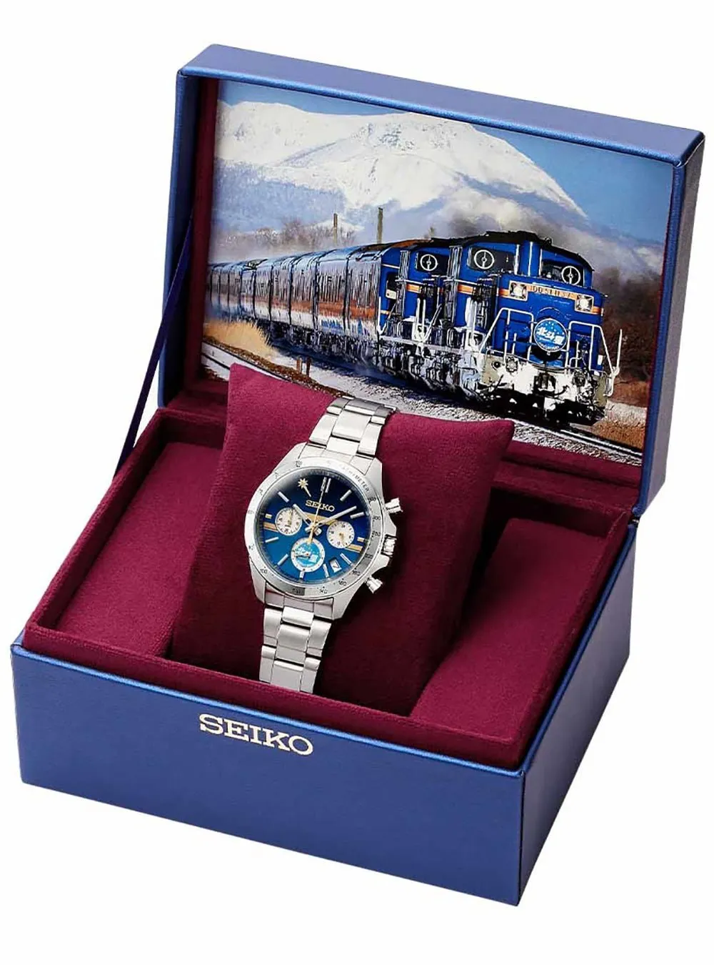 SEIKO WATCH JR HOKKAIDO HOKUTOSEI 35TH ANNIVERSARY DD51 MADE IN JAPAN LIMITED EDITION