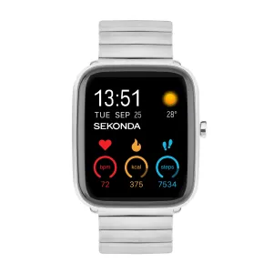 Sekonda Smart Motion  LCD Silver Watch - SK30221