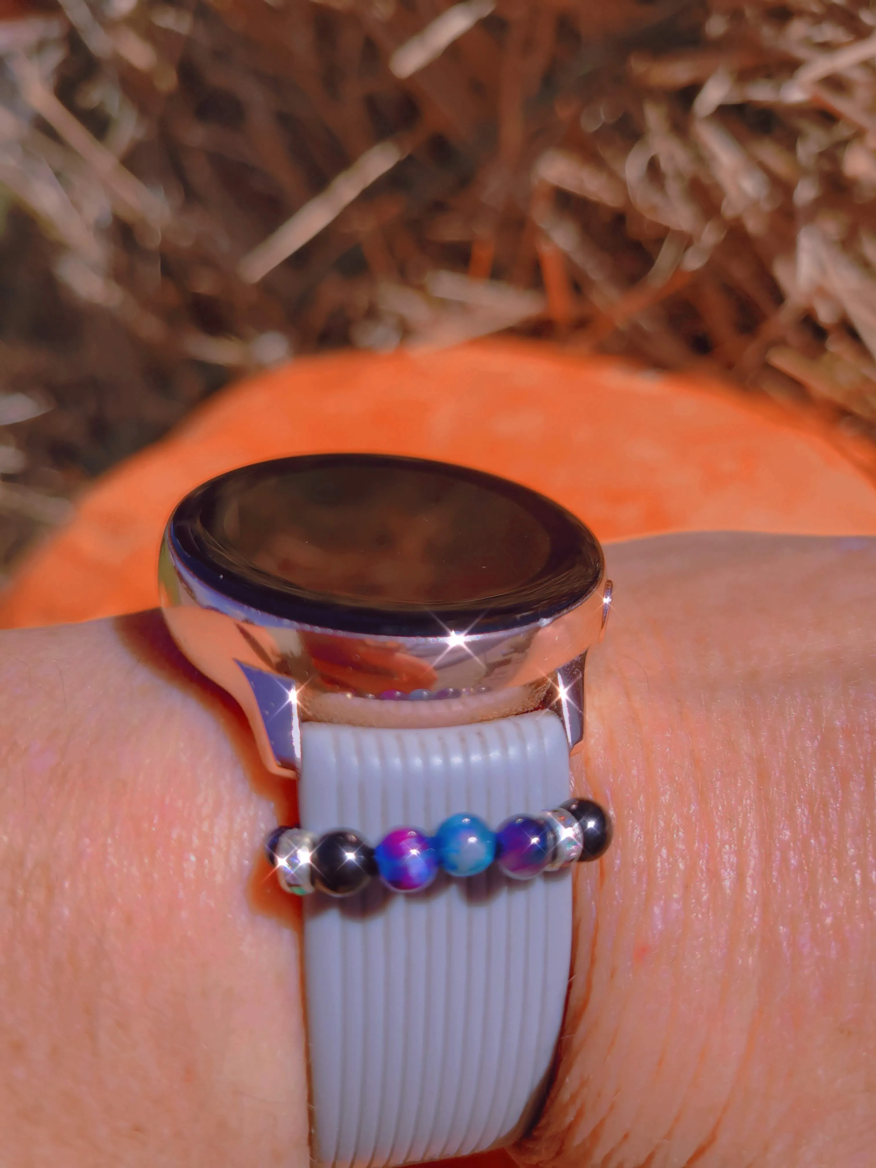Shungite Power Rings for Jewelry, Smart Watches, Oculus and Smart Rings