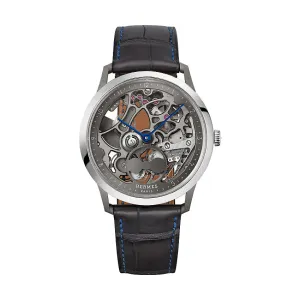 SLIM D - HERMES ULTRA-THIN SKELETON LARGE WATCH