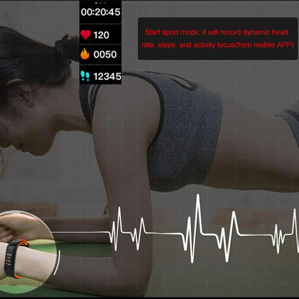 Smart Bracelet Fitness Tracker - EXPERIENCE THE LATEST FITNESS TREND!