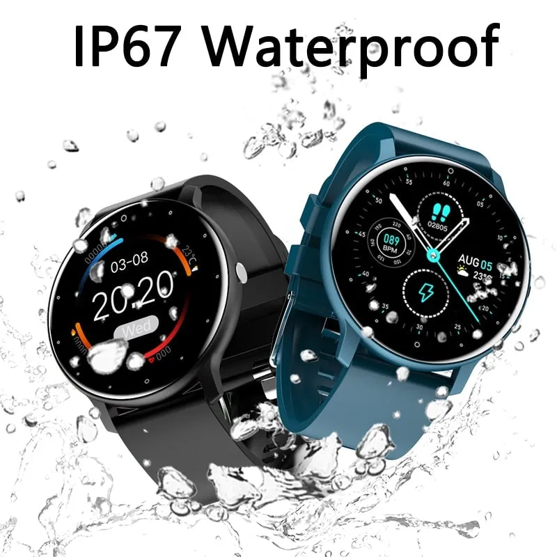 Smart Watch Men Women Full Touch Screen Sport Fitness Watch