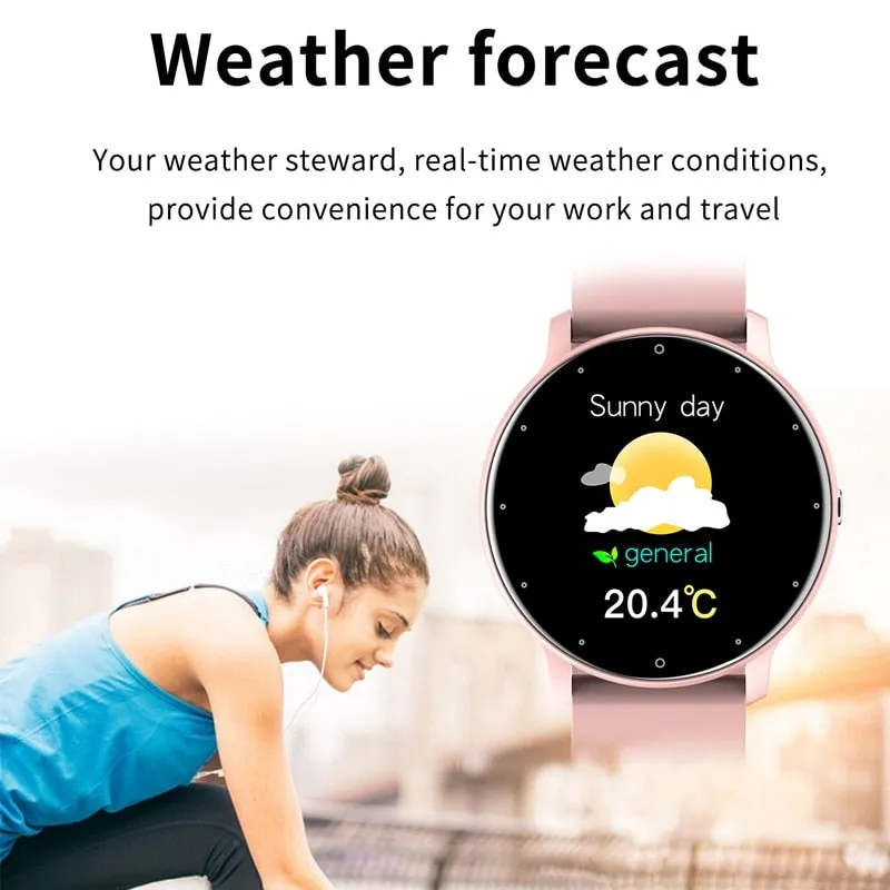 Smart Watch Men Women Full Touch Screen Sport Fitness Watch