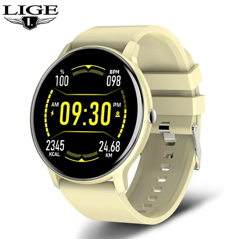 Smart Watch Men Women Full Touch Screen Sport Fitness Watch