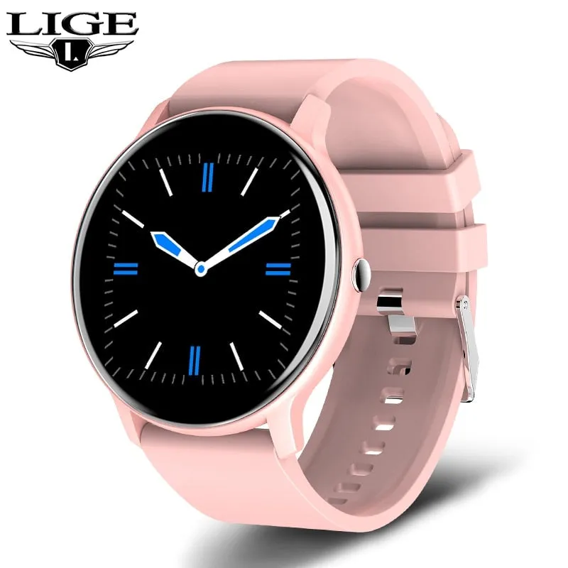 Smart Watch Men Women Full Touch Screen Sport Fitness Watch