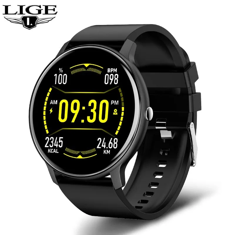 Smart Watch Men Women Full Touch Screen Sport Fitness Watch