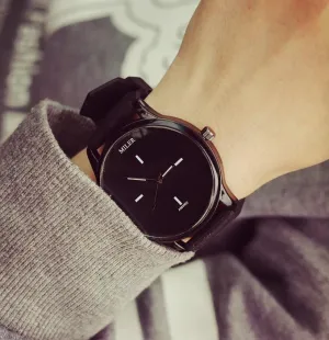 Soft Silicone Strap Lovers Matching Watch