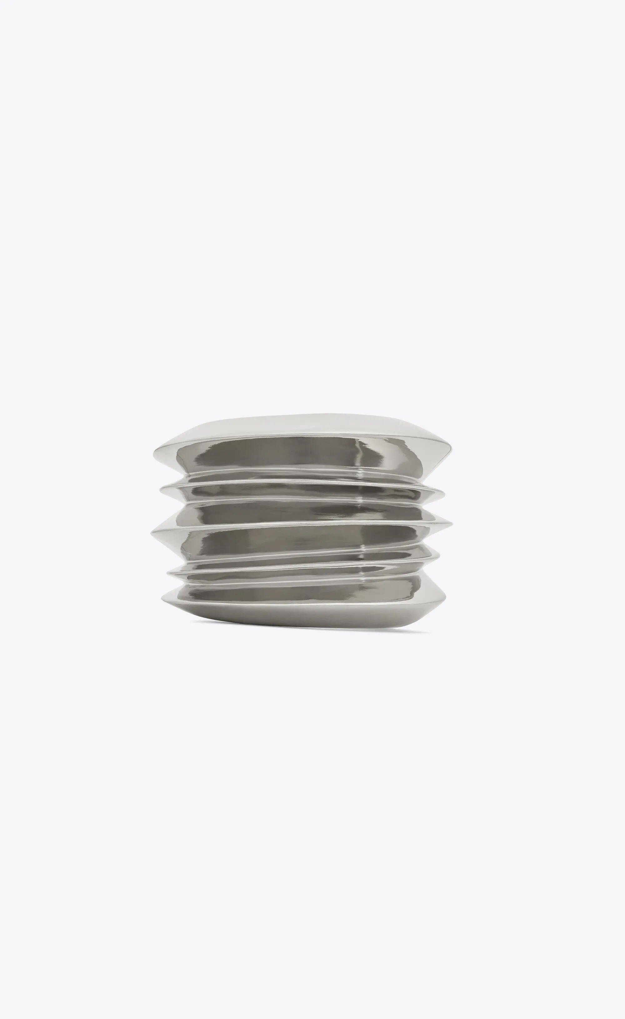 Stacked Cuff In Metal