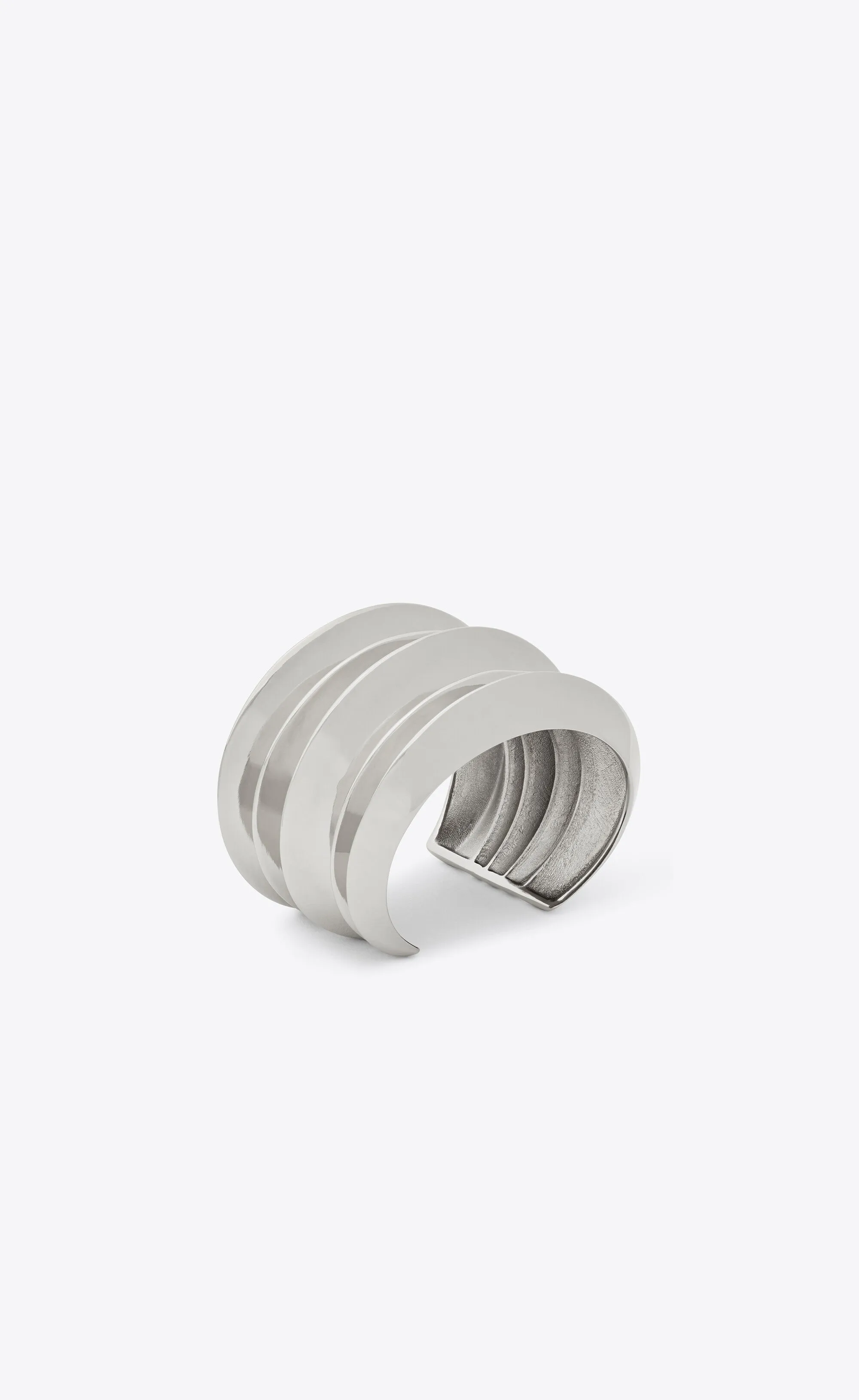 Stacked Cuff In Metal