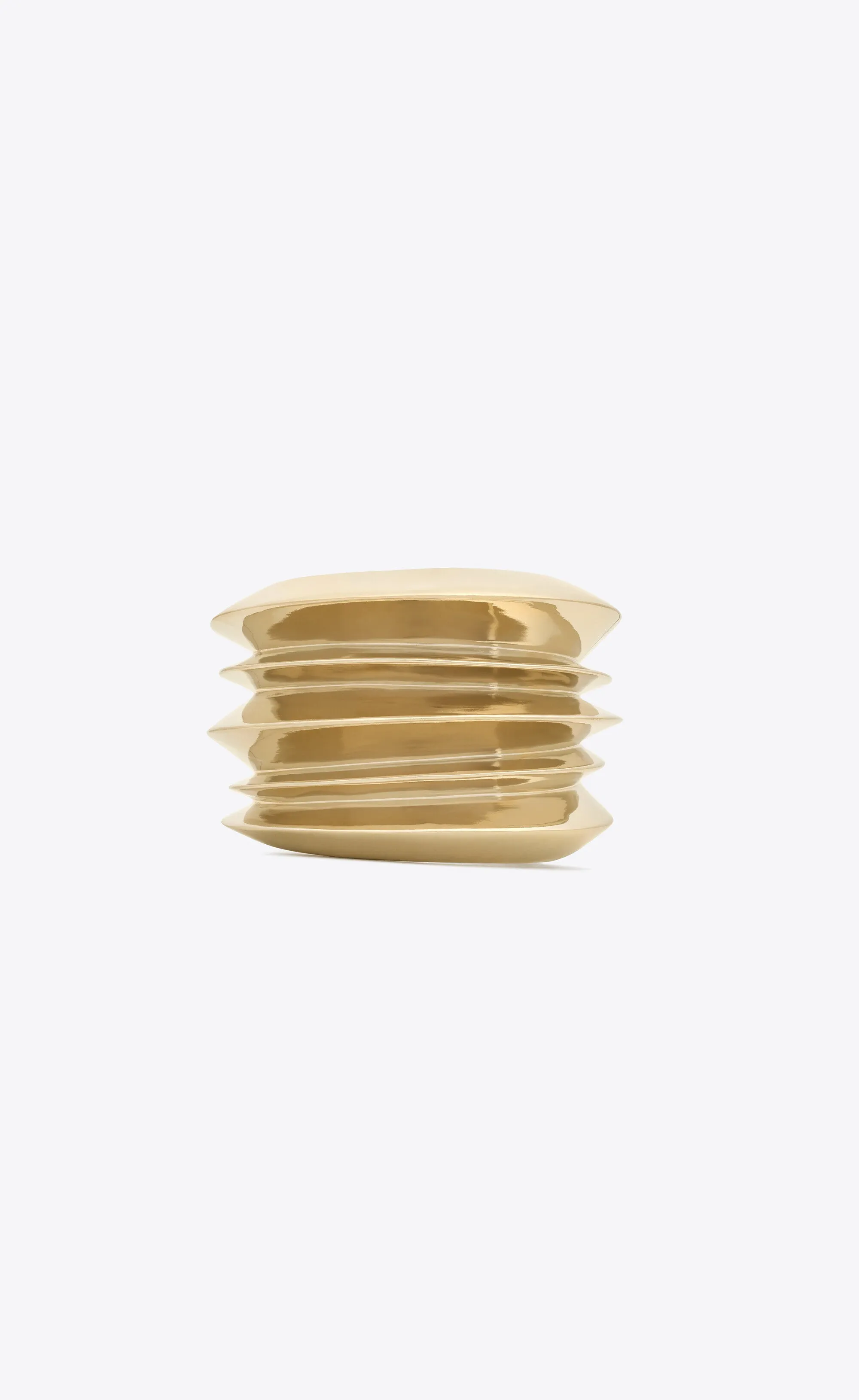 Stacked Cuff In Metal