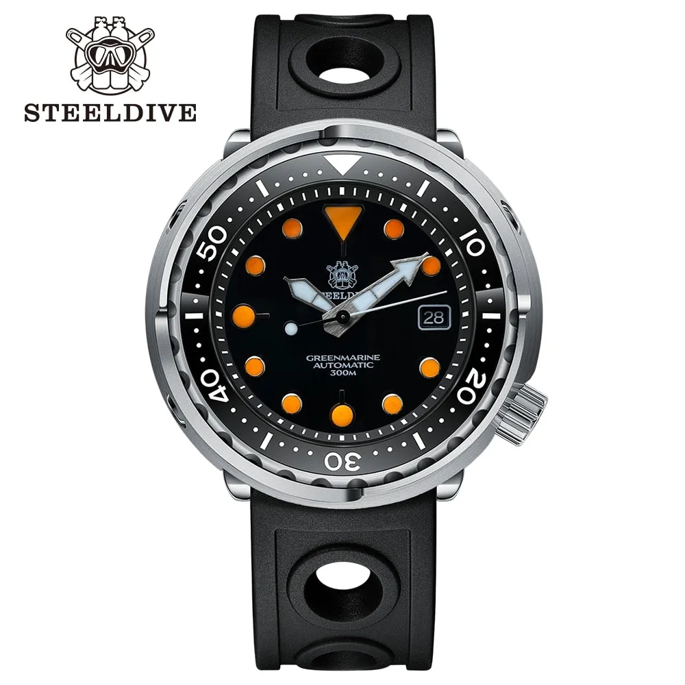 Steeldive Colorful SD1975T Tuna Dive Watch