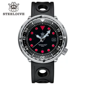 Steeldive Colorful SD1975T Tuna Dive Watch