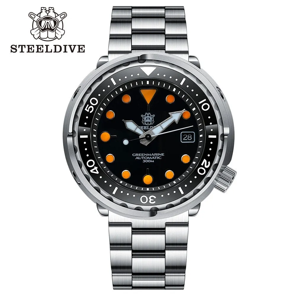 Steeldive Colorful SD1975T Tuna Dive Watch