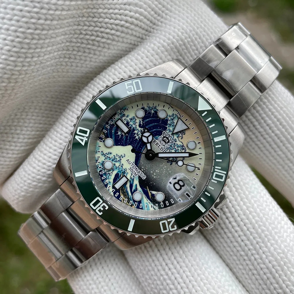 Steeldive SD1953 Great Wave Sub Diver Watch