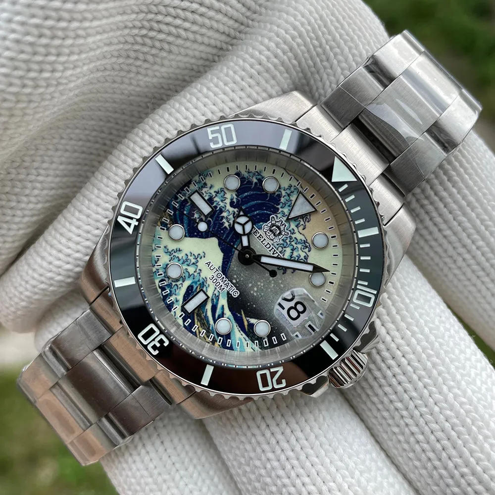 Steeldive SD1953 Great Wave Sub Diver Watch