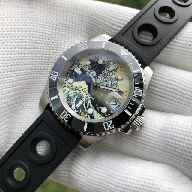 Steeldive SD1953 Great Wave Sub Diver Watch