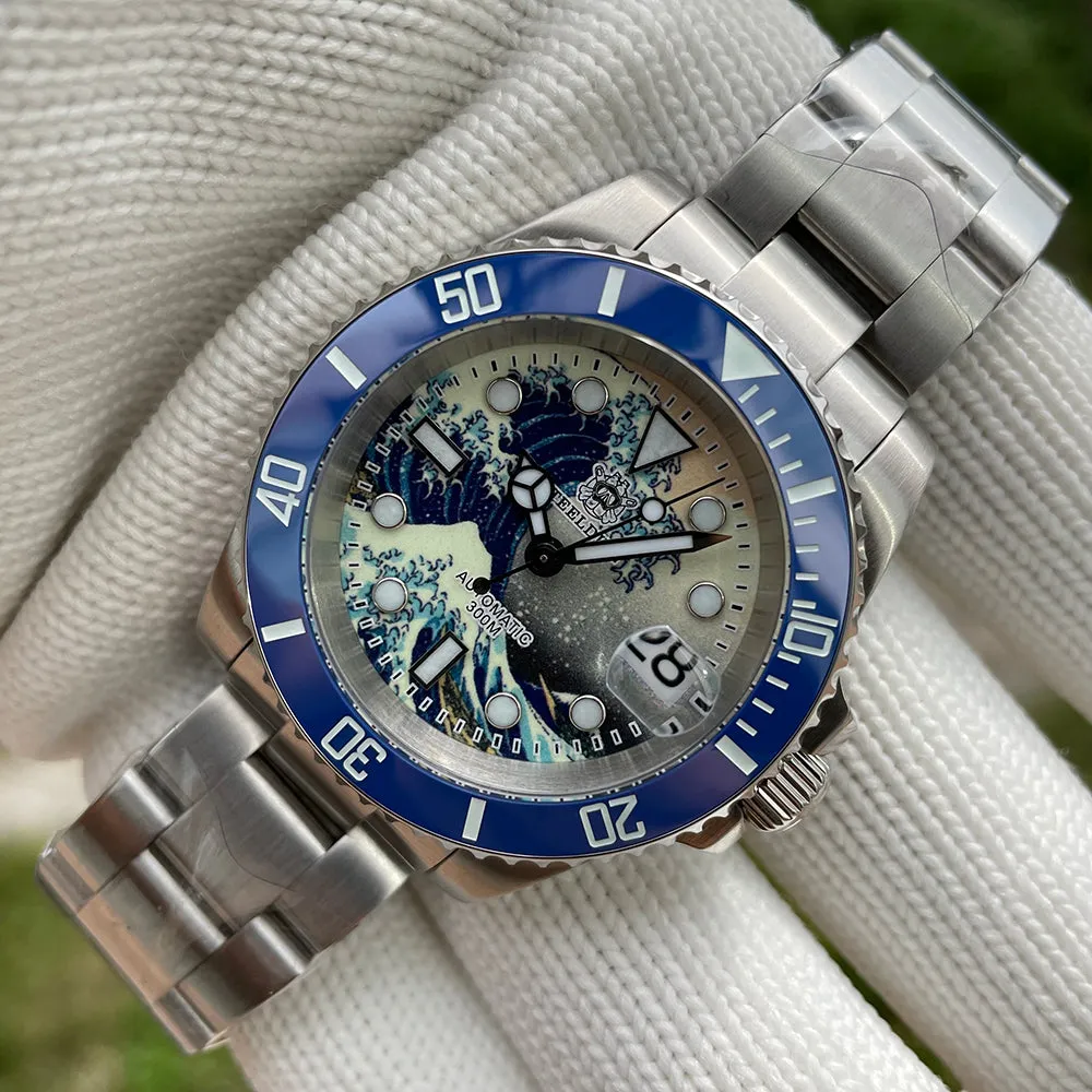 Steeldive SD1953 Great Wave Sub Diver Watch
