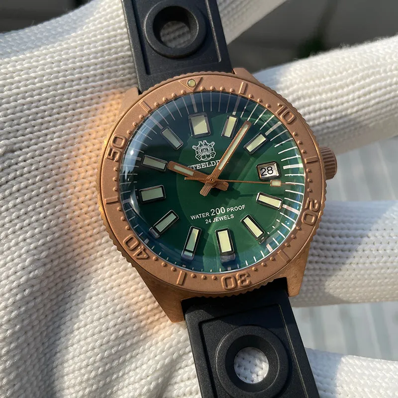 STEELDIVE SD1962S Bronze 62MAS Automatic Watch