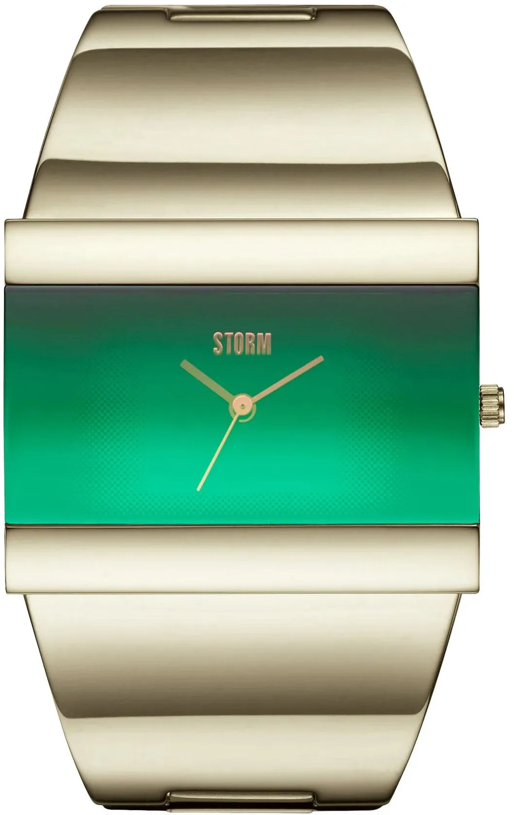 Storm Starletti Gold Lazer Green Watch
