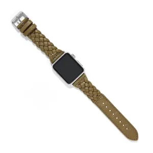Sutton Braided Leather Watch Band - W2042L