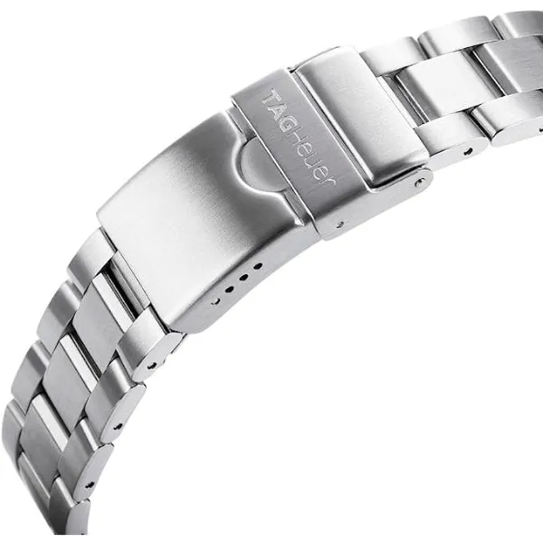 Tag Heuer Aquaracer Calibre 5 Silver Stainless Steel Blue Dial Automatic Watch for Gents - WAN2111.BA0822