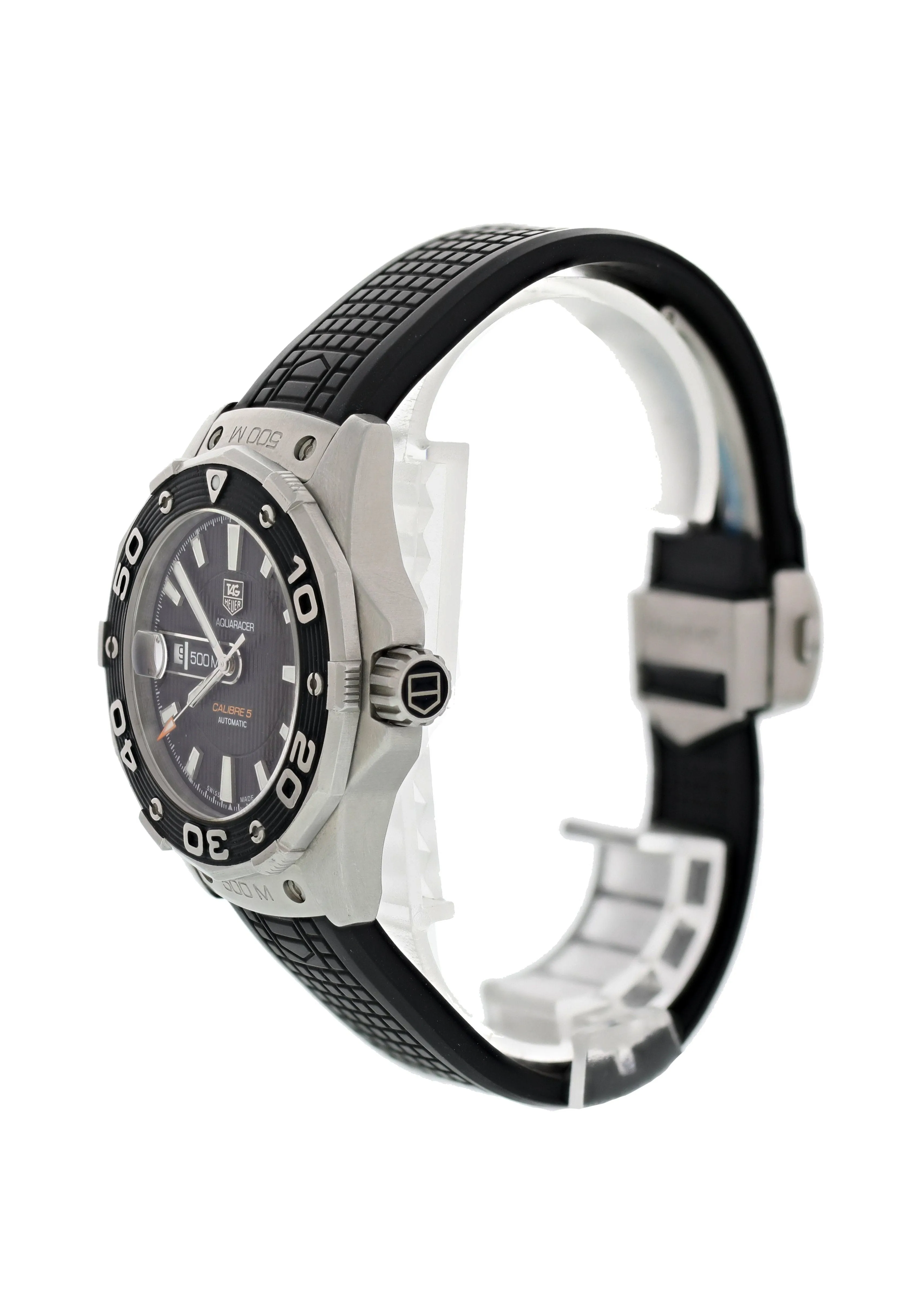 Tag Heuer Aquaracer WAJ2110 Diver 500 Mens Watch Box Papers