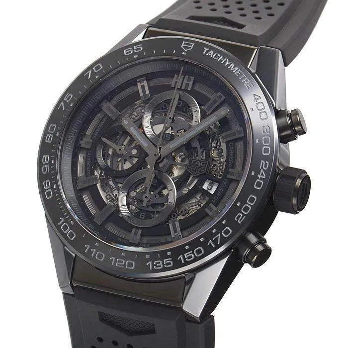TAG HEUER CARRERA AUTOMATIC CHRONOGRAPH CERAMIC MEN WATCH CAR2A90.FT6071