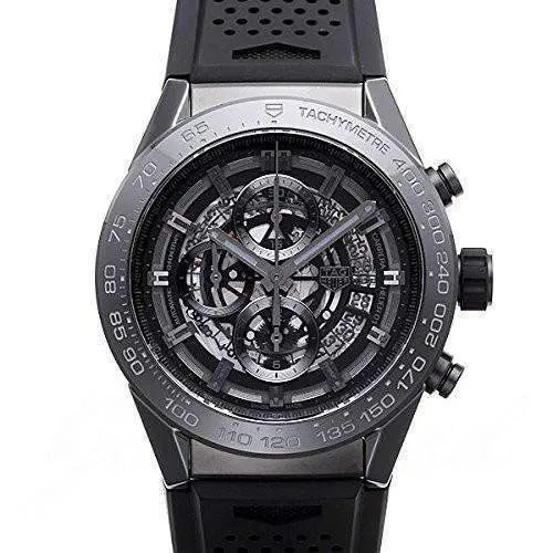 TAG HEUER CARRERA AUTOMATIC CHRONOGRAPH CERAMIC MEN WATCH CAR2A90.FT6071