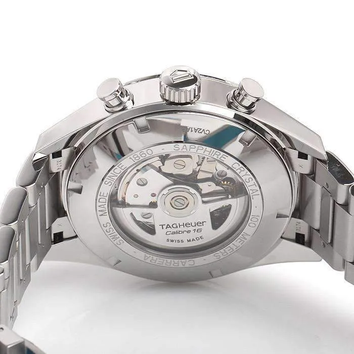 TAG HEUER CARRERA AUTOMATIC CHRONOGRAPH MEN WATCH CV2A1AB.BA0738