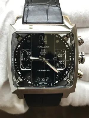 TAG Heuer Monaco CAL5113.FC6329 Black Dial Automatic Men's Watch