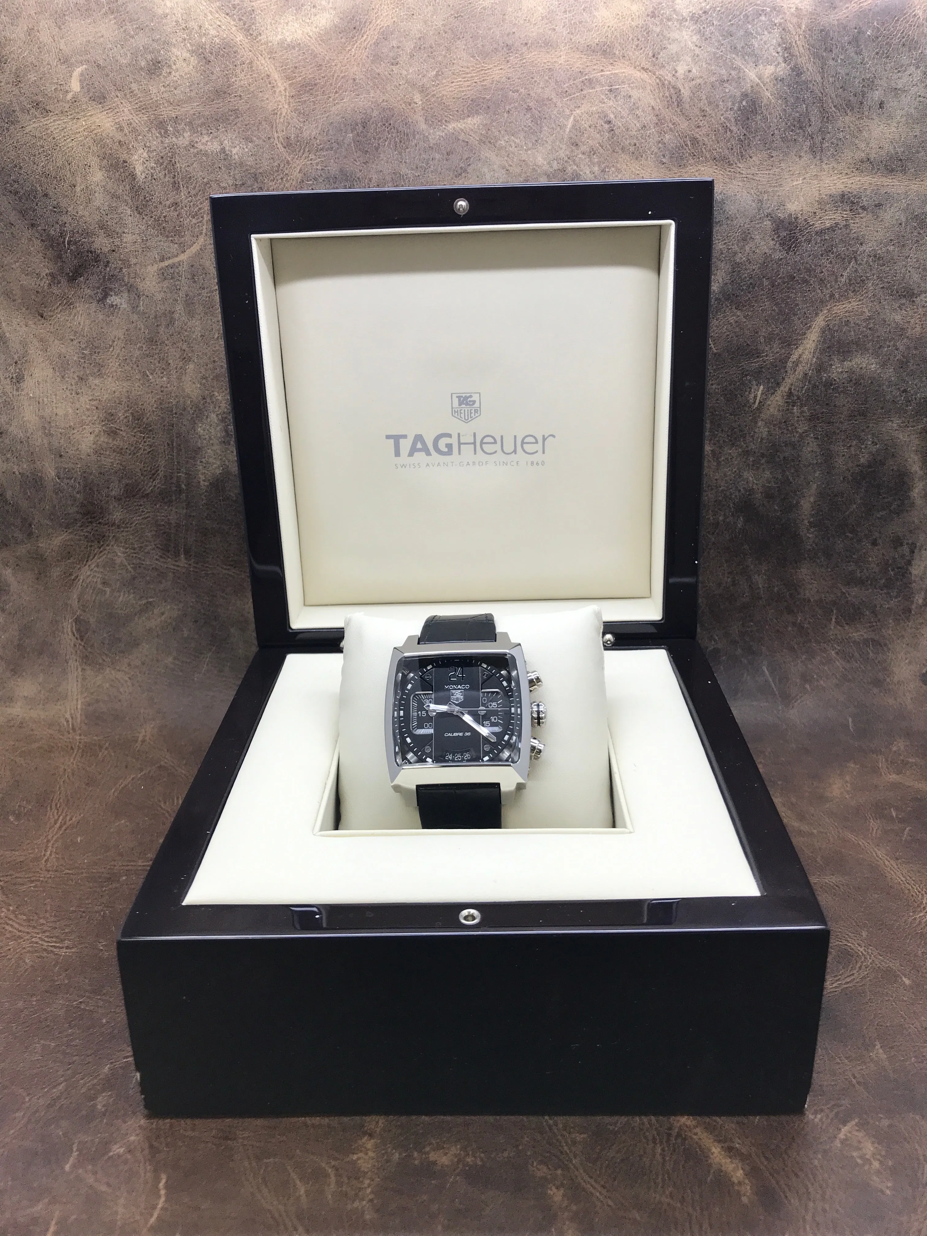 TAG Heuer Monaco CAL5113.FC6329 Black Dial Automatic Men's Watch