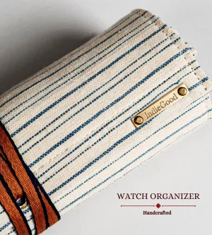 The Watch Organiser - Roll over for Travel and Storage.