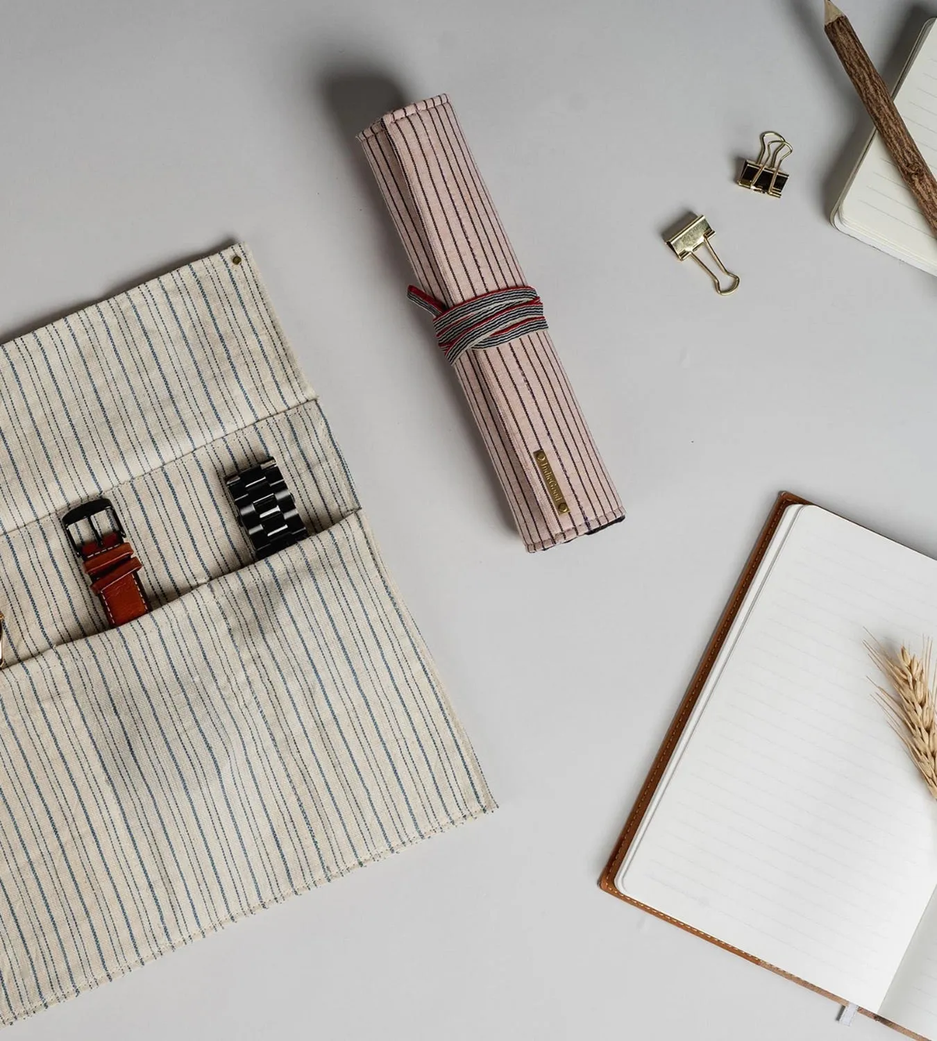 The Watch Organiser - Roll over for Travel and Storage.