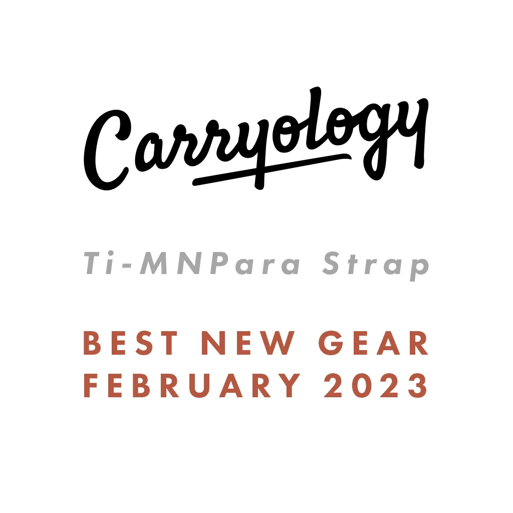 Ti-MNPara Strap 24mm - Black