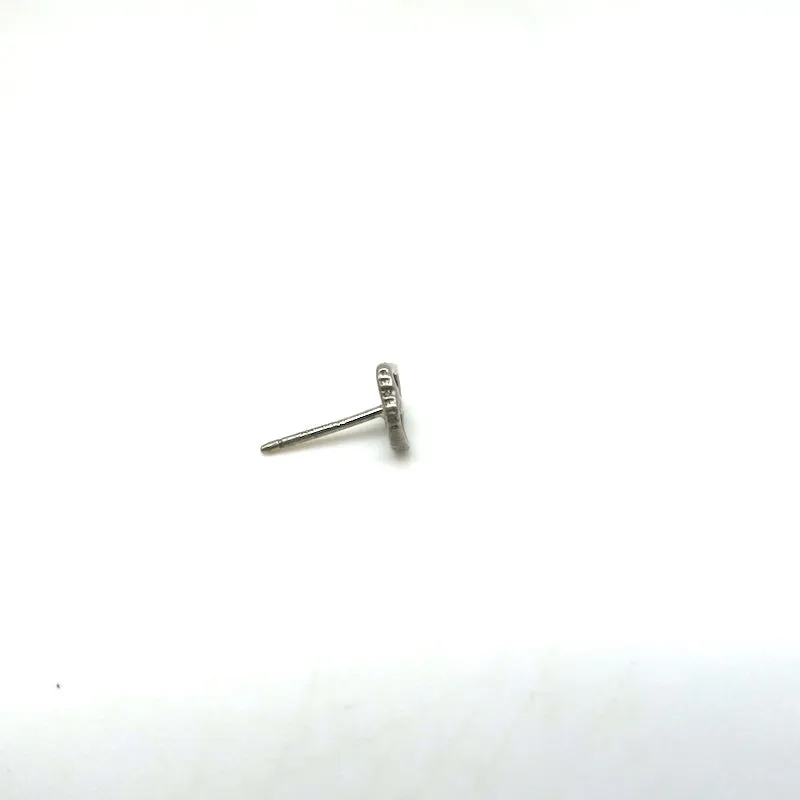 Tiffany & Co. Elsa Peretti Mini Apple Stud Earrings Sterling Silver