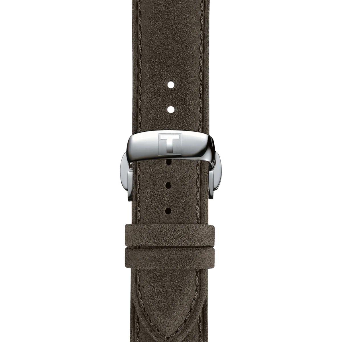 Tissot Chemin Des Tourelles 39mm Skeleton Green Strap Men's Watch T1398361626100