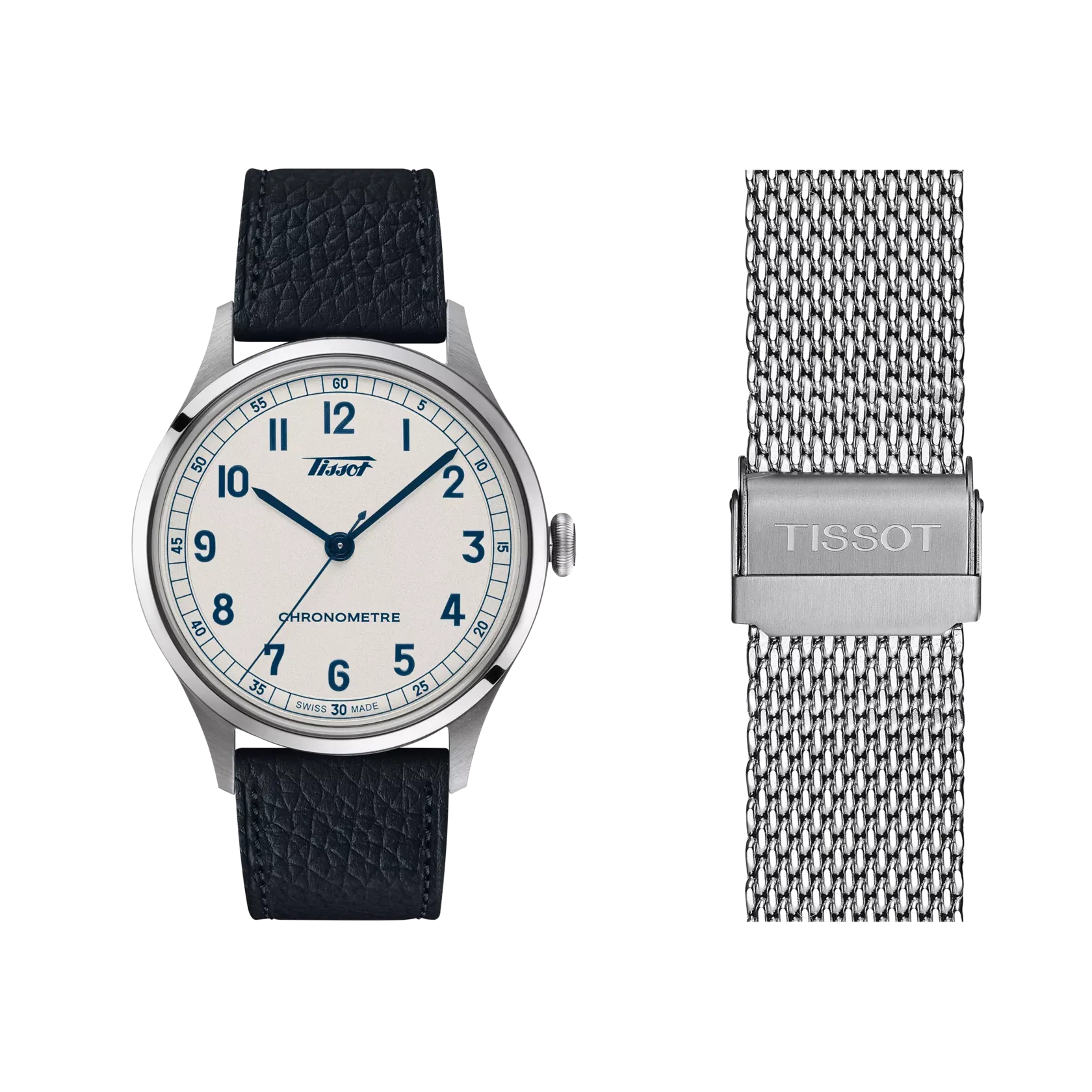 TISSOT HERITAGE 1938 AUTOMATIC COSC SILVER DIAL
