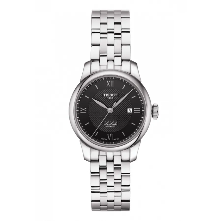 Tissot Le Locle Automatic Ladies Stainless Steel Black Dial Watch