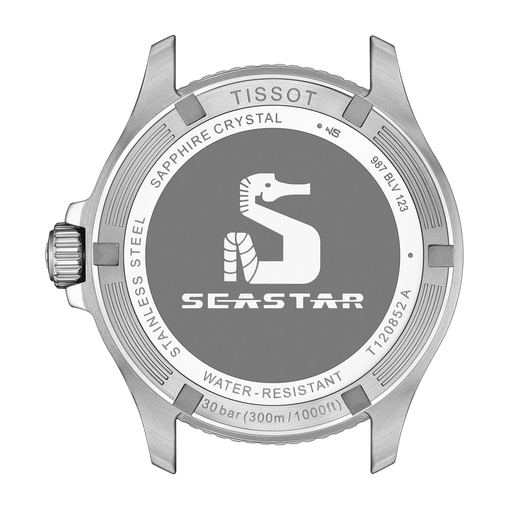 Tissot Seastar 1000 GMT, Black Dial, 40mm (T1208521105100)