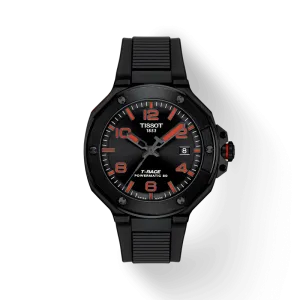 Tissot T-RACE 41mm Powermatic 80 Black Men's Watch T1418073705700