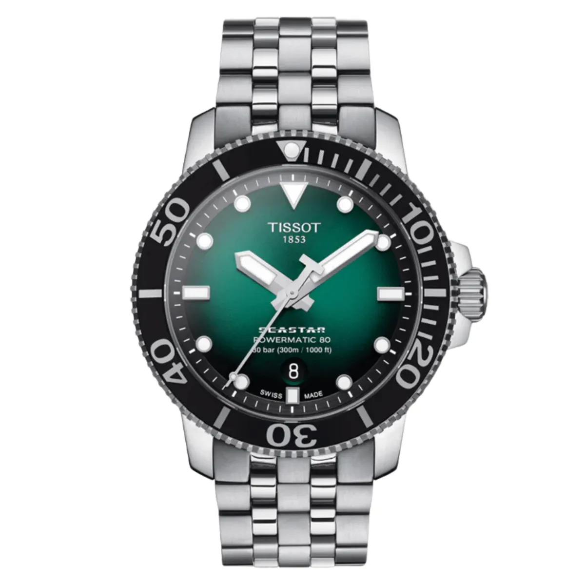 Tissot T1204071109101 T120.407.11.091.01 Seastar 1000 Powermatic 80 Sports Mens Watch