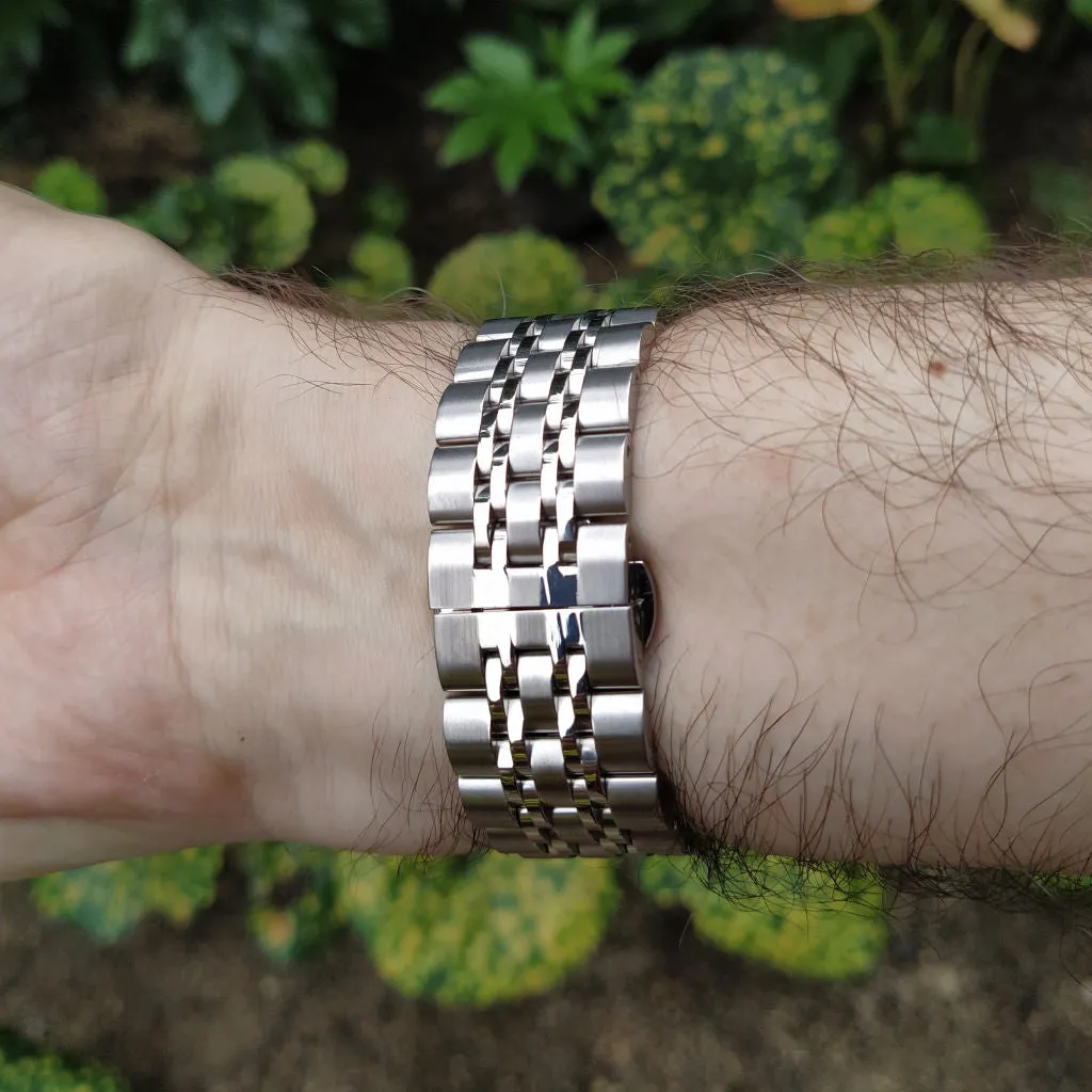 TMS 7-Link Bracelet (22mm) with Butterfly Clasp