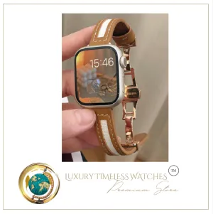 Top Quality Butterfly Canvas Smart Watch Straps - Many Sizes & Colours